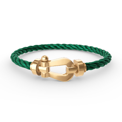 [Okajuri Jewelry]FORCE LARGE HORSESHOE NO DIAMOND BRACELET GOLD