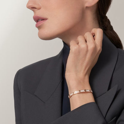 [Okajuri Jewelry] LOVE BRACELET 4.8MM DIAMOND-PAVED