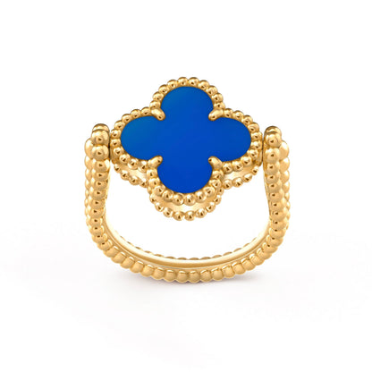 [Okajuri Jewelry] CLOVER RIVERSIBLE RING GOLD COLLECTION