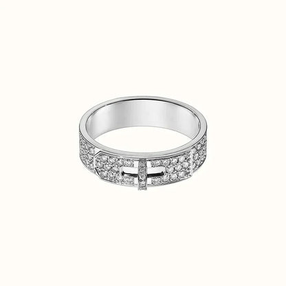 [Okajuri Jewelry]KELLY SILVER DIAMOND RING