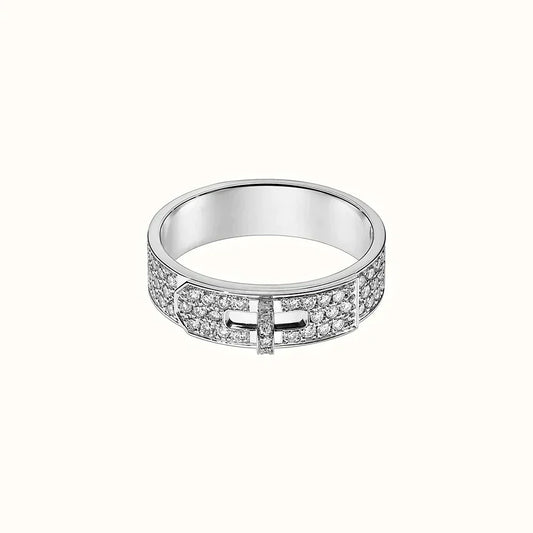 [Okajuri Jewelry]KELLY SILVER DIAMOND RING