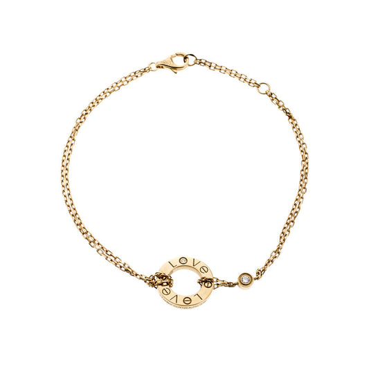 [Okajuri Jewelry]LOVE BRACELET 2 DIAMOND