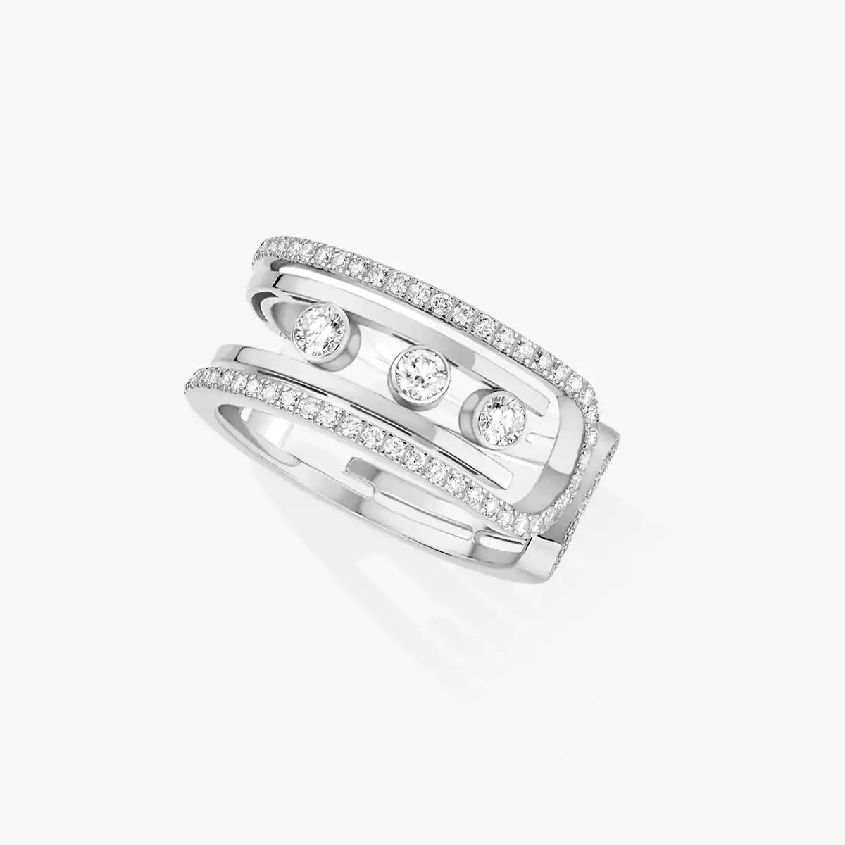 [Okajuri Jewelry]Move 10th Diamond Ring in Gold