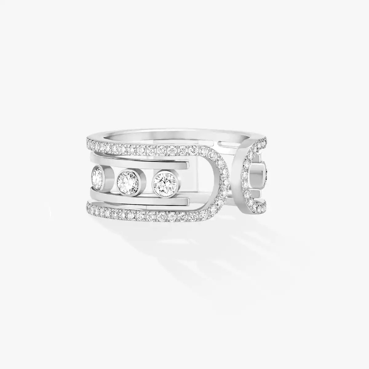 [Okajuri Jewelry]Move 10th Diamond Ring in Gold