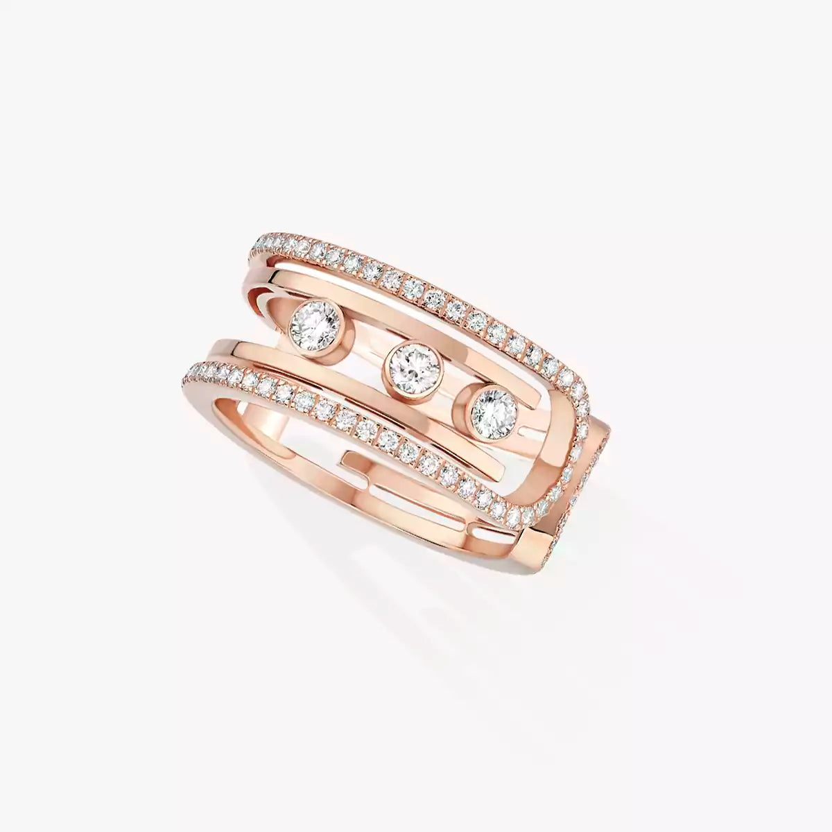 [Okajuri Jewelry]Move 10th Diamond Ring in Gold