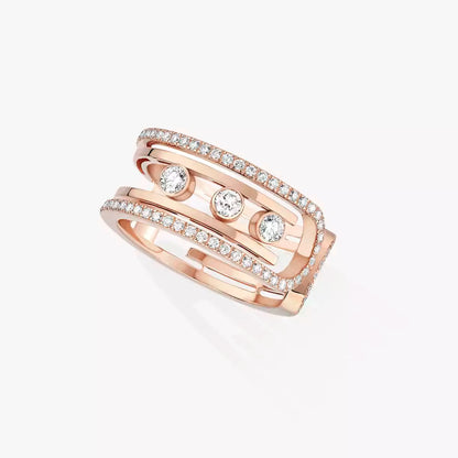 [Okajuri Jewelry]Move 10th Diamond Ring in Gold