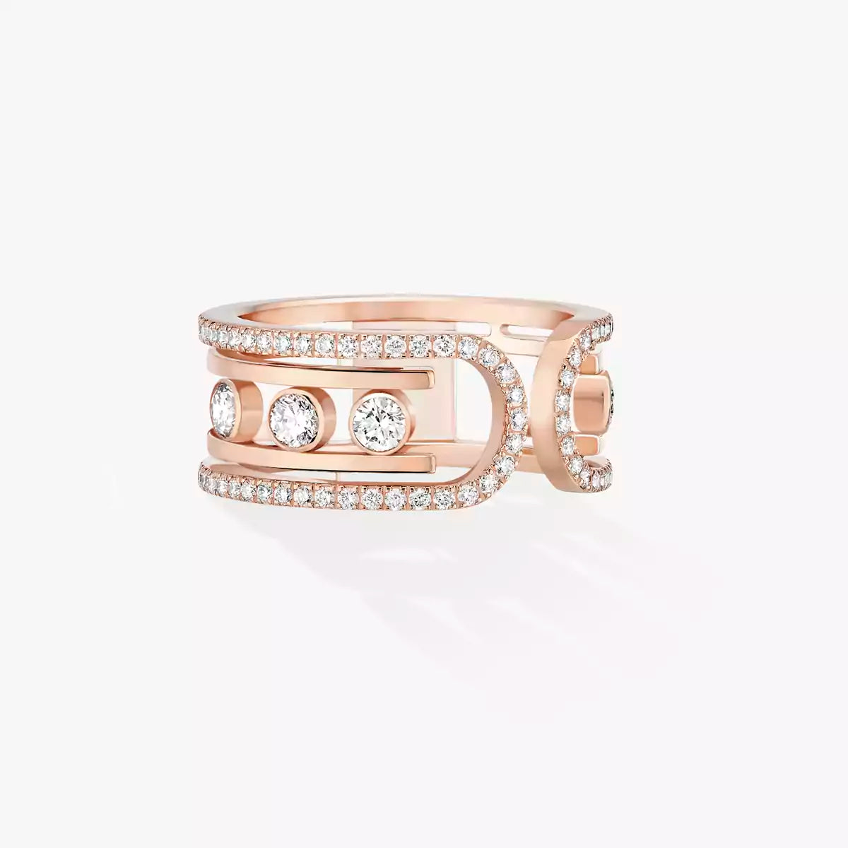 [Okajuri Jewelry]Move 10th Diamond Ring in Gold