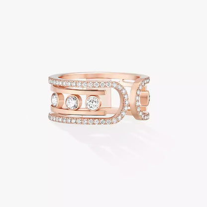 [Okajuri Jewelry]Move 10th Diamond Ring in Gold