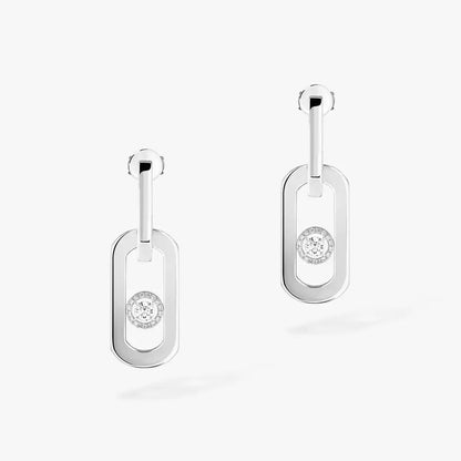 [Okajuri Jewelry]So Move XL Diamond Pendant Earrings