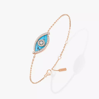 [Okajuri Jewelry]Lucky Eye Diamond Bracelet