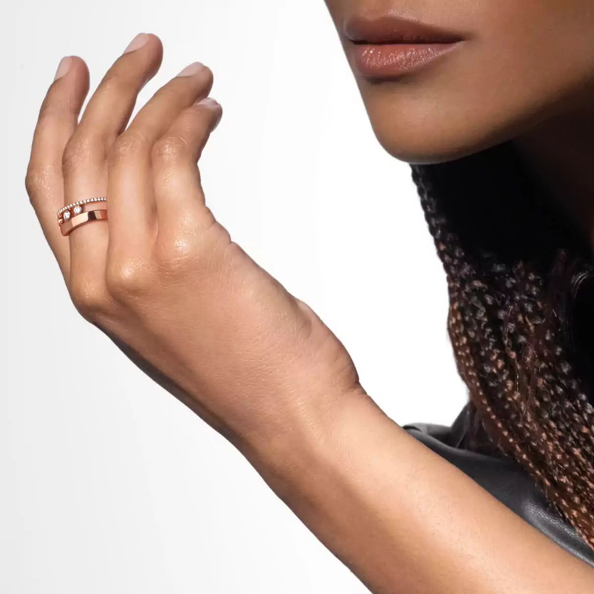 [Okajuri Jewelry]Move Romane Diamond Ring