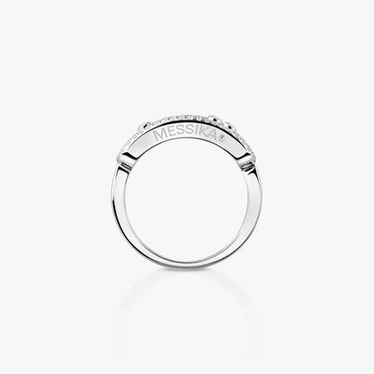 [Okajuri Jewelry] Baby Move Gold Diamond Pave_ Ring