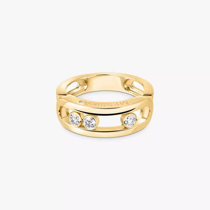 [Okajuri Jewelry]  MoveGold Diamond Ring