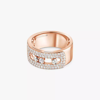 [Okajuri Jewelry] Move Noa Diamond Pave_ Ring
