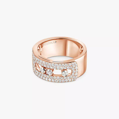 [Okajuri Jewelry] Move Noa Diamond Pave_ Ring