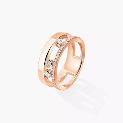 [Okajuri Jewelry]Move Romane Diamond Ring