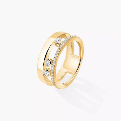 [Okajuri Jewelry]Move Romane Diamond Ring