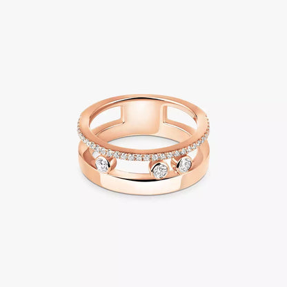 [Okajuri Jewelry]Move Romane Diamond Ring