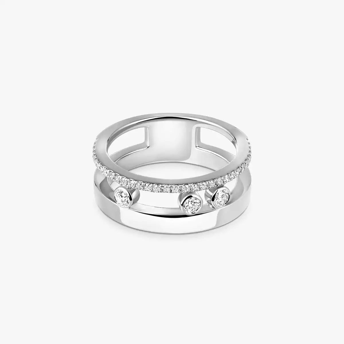 [Okajuri Jewelry]Move Romane Diamond Ring