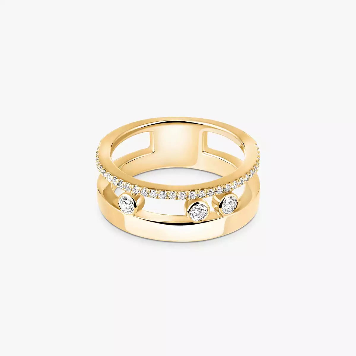 [Okajuri Jewelry]Move Romane Diamond Ring