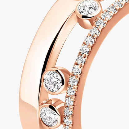 [Okajuri Jewelry]Move Romane Diamond Ring