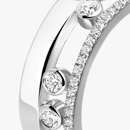 [Okajuri Jewelry]Move Romane Diamond Ring