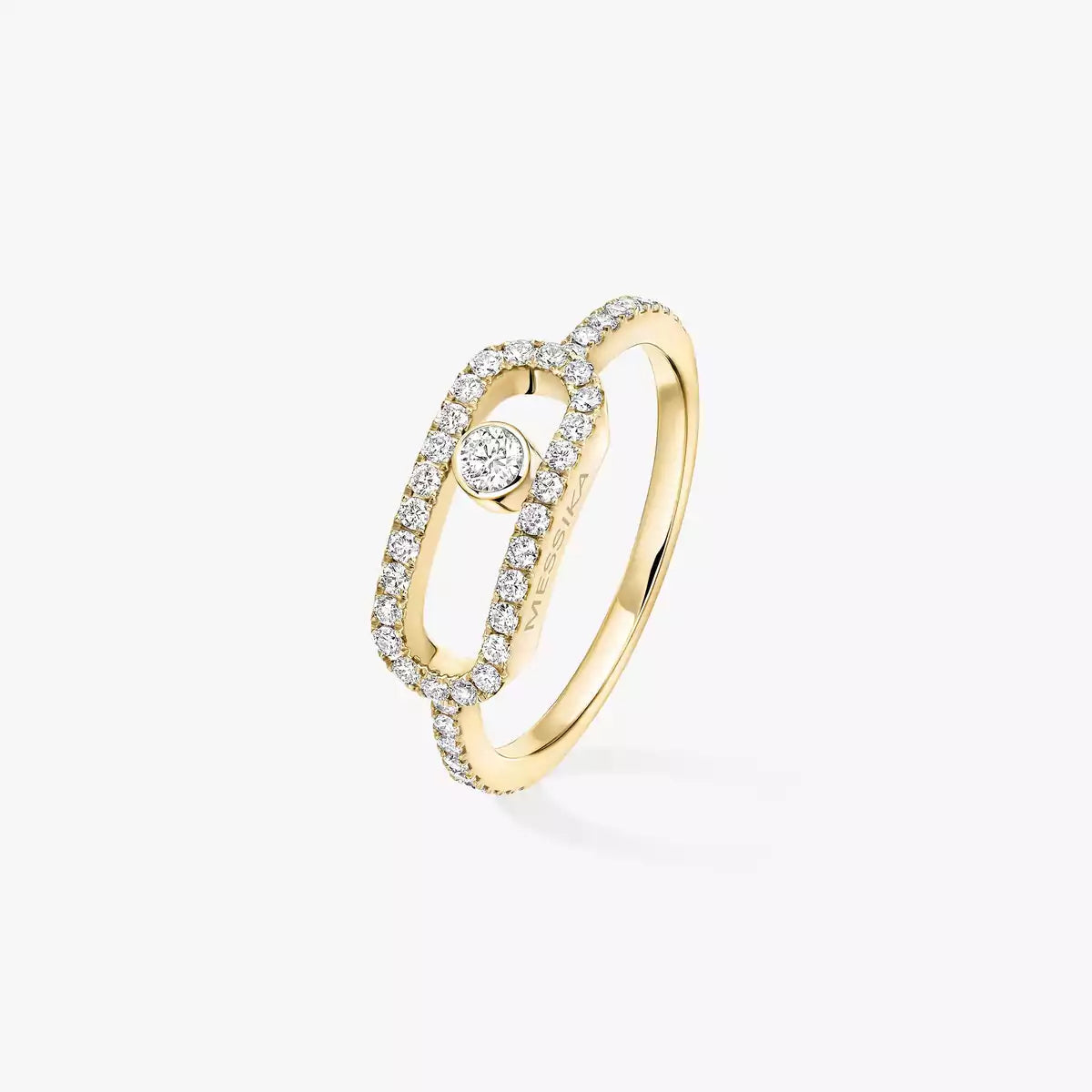 [Okajuri Jewelry]Move Uno Diamond Ring in Gold