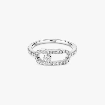 [Okajuri Jewelry]Move Uno Diamond Ring in Gold