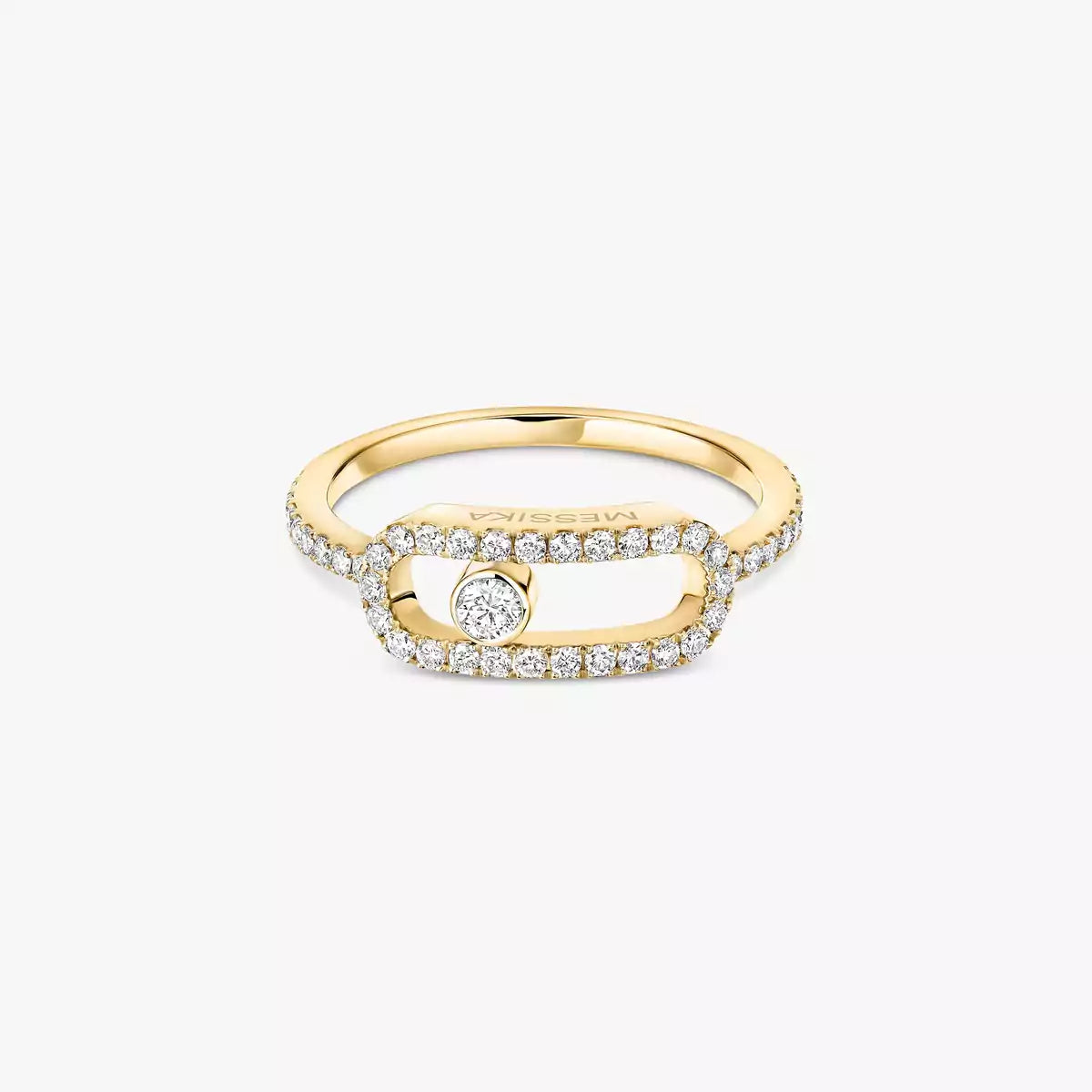 [Okajuri Jewelry]Move Uno Diamond Ring in Gold