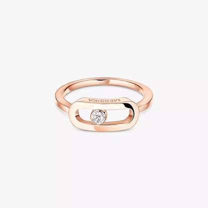 [Okajuri Jewelry]Move Uno Diamond Ring in Gold
