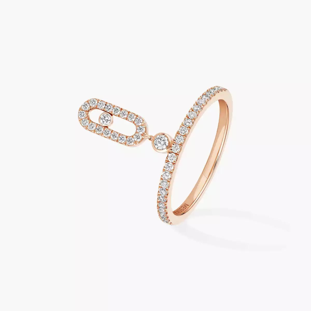[Okajuri Jewelry]Move Uno Diamond Ring