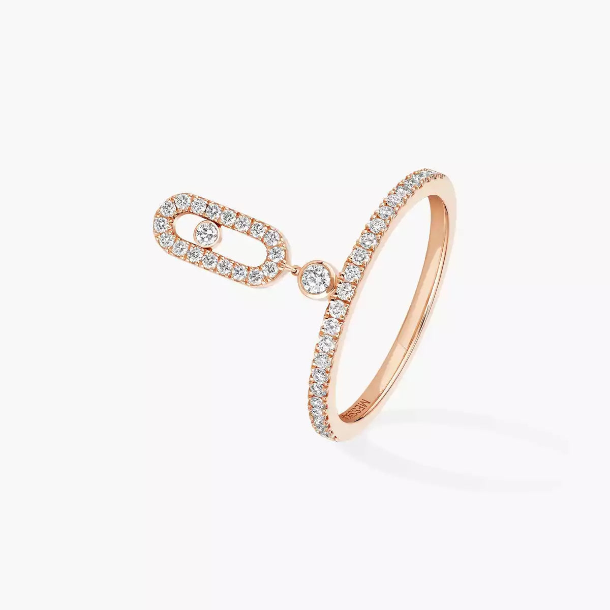 [Okajuri Jewelry]Move Uno Diamond Ring