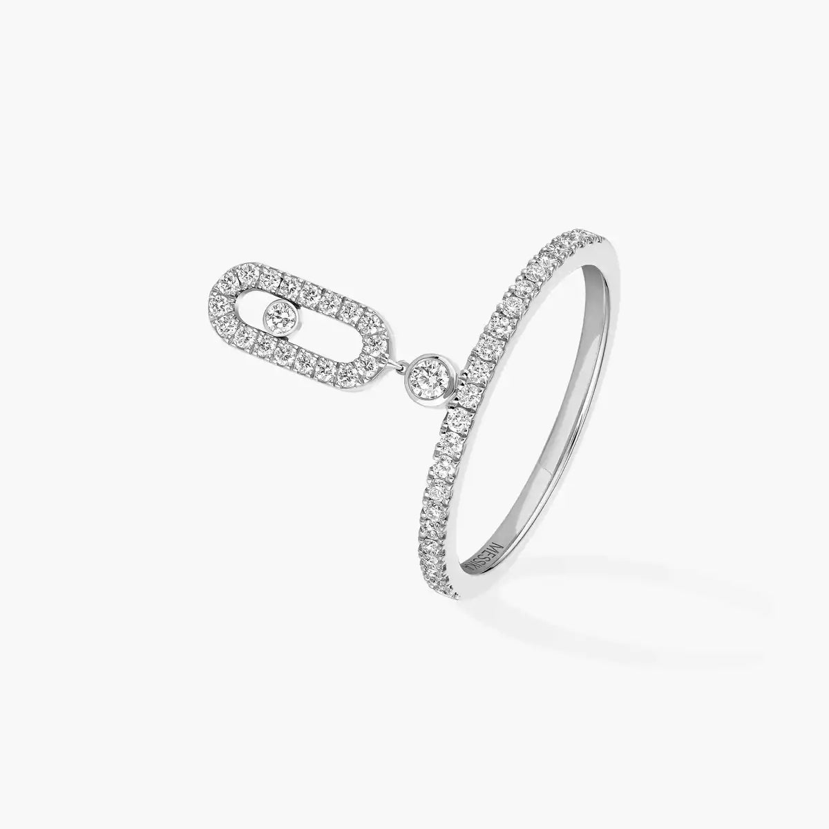 [Okajuri Jewelry]Move Uno Diamond Ring