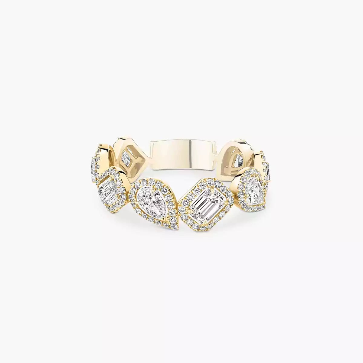 [Okajuri Jewelry]Diamond Wedding Ring My Twin