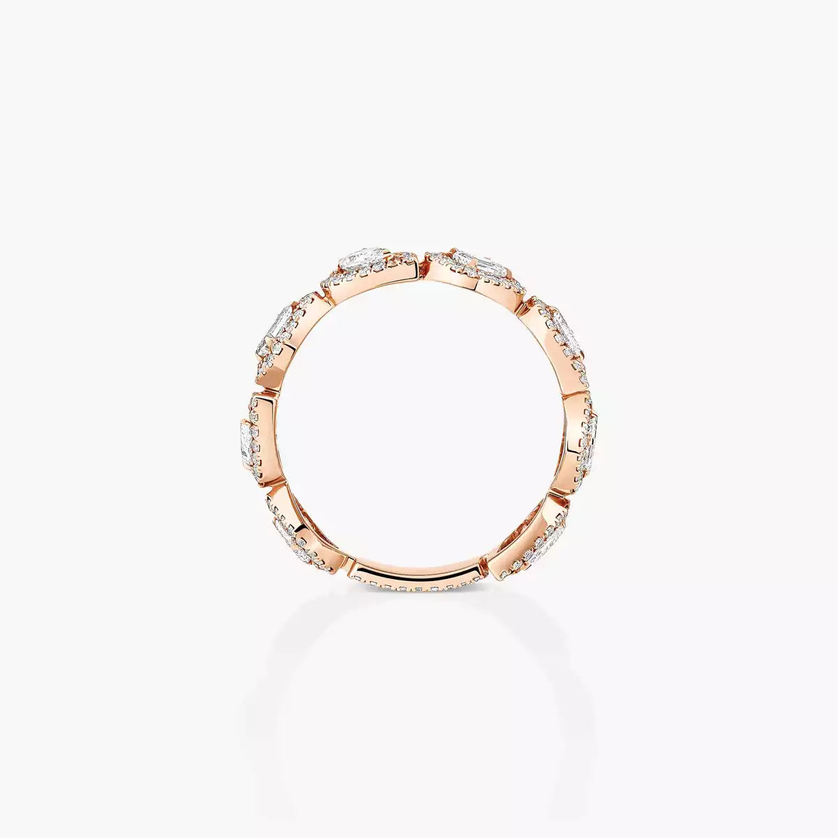 [Okajuri Jewelry]Diamond Wedding Ring My Twin