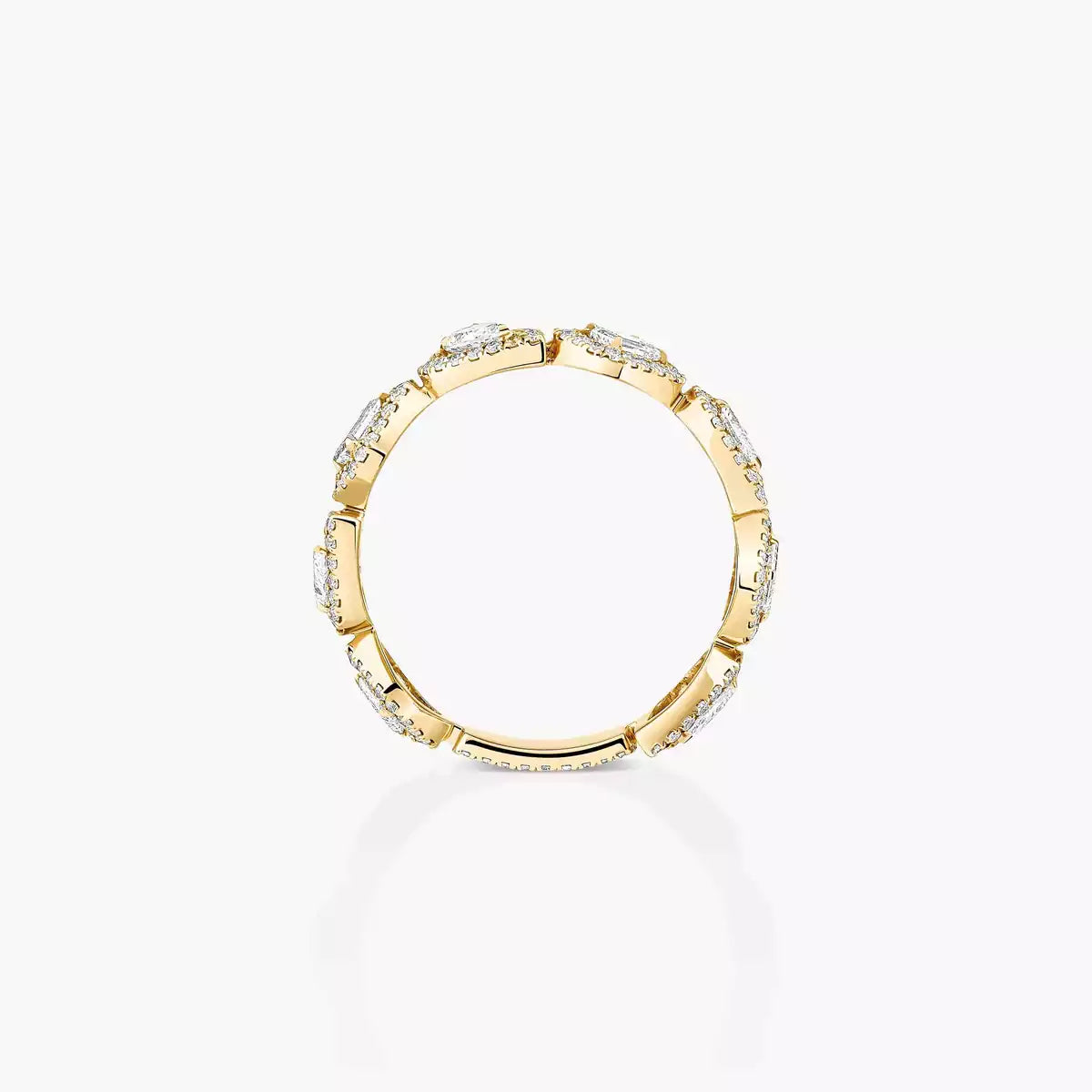 [Okajuri Jewelry]Diamond Wedding Ring My Twin