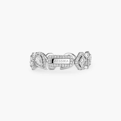 [Okajuri Jewelry]Diamond Wedding Ring My Twin