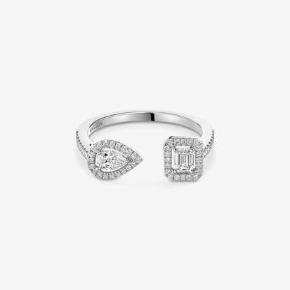 [Okajuri Jewelry]My Twin Toi Gold Diamond Ring