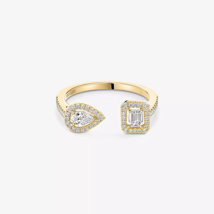 [Okajuri Jewelry]My Twin Toi Gold Diamond Ring