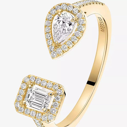 [Okajuri Jewelry]My Twin Toi Gold Diamond Ring