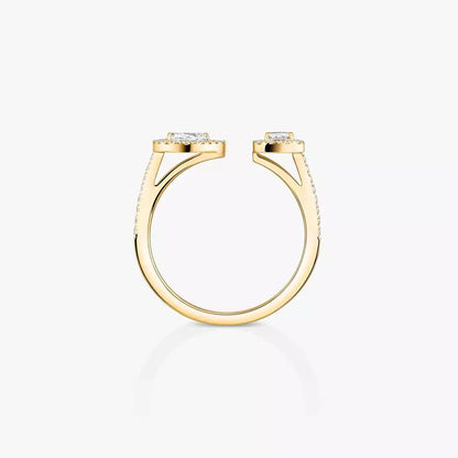 [Okajuri Jewelry]My Twin Toi Gold Diamond Ring