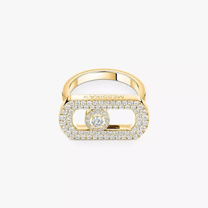 [Okajuri Jewelry]So Move Pave_-Set Diamond Ring