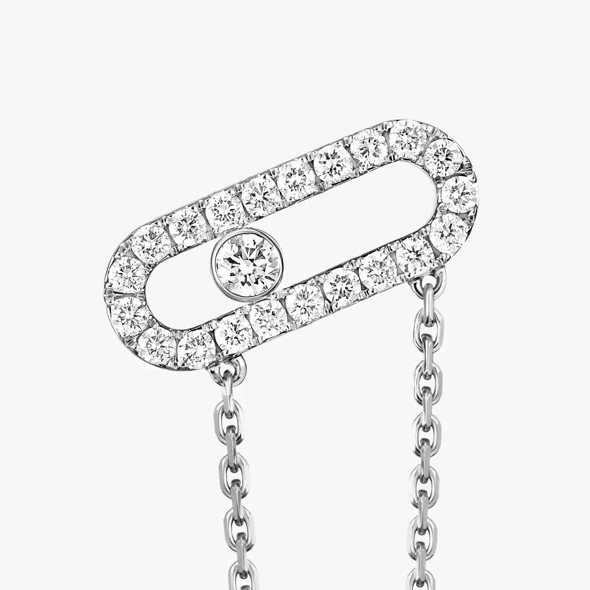[Okajuri Jewelry]Move Uno Diamond Earrings