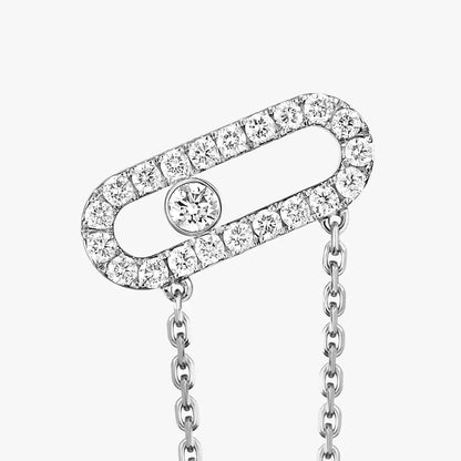 [Okajuri Jewelry]Move Uno Diamond Earrings