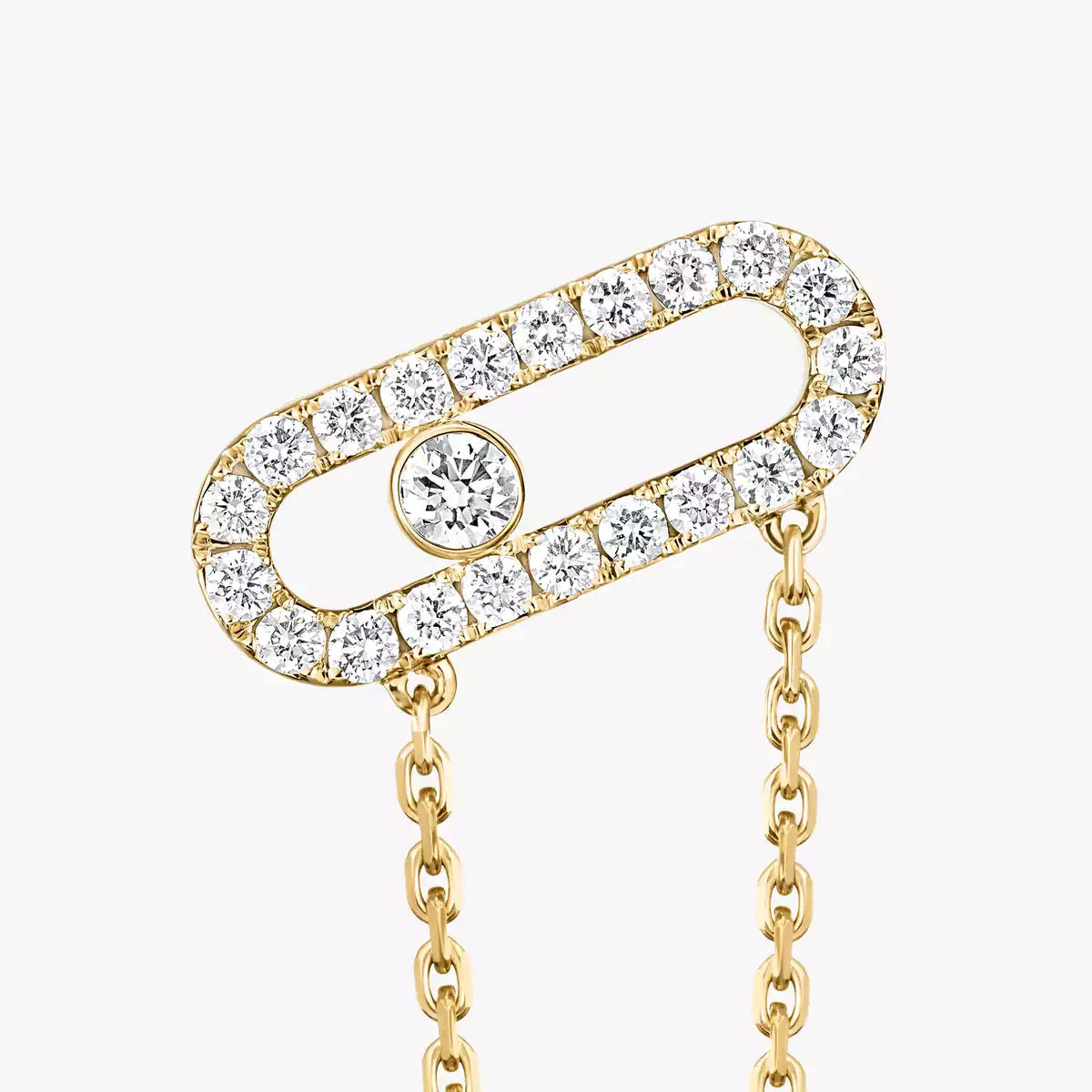 [Okajuri Jewelry]Move Uno Diamond Earrings