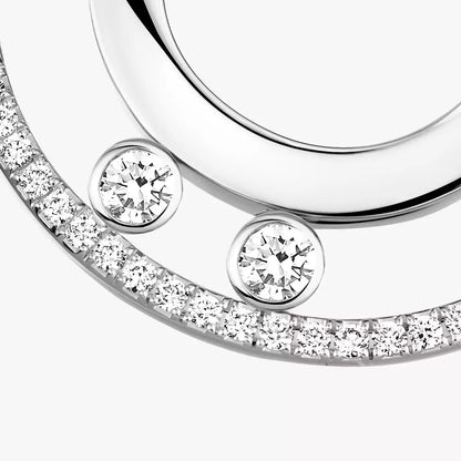 [Okajuri Jewelry]Move Romane Small Diamond Hoop Earrings