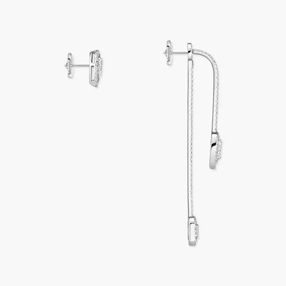 [Okajuri Jewelry]Diamond Drop Earrings My Twin