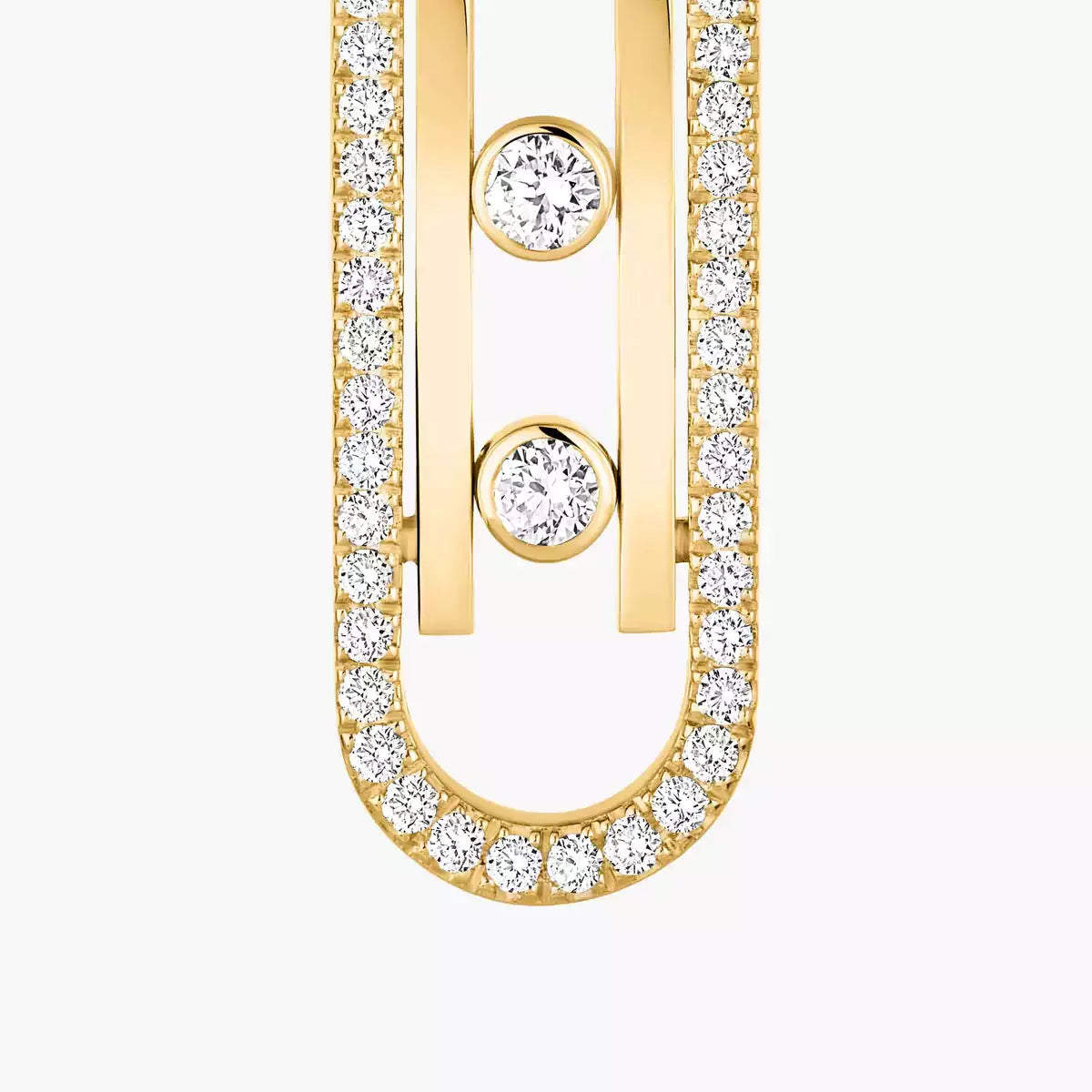 [Okajuri Jewelry]Diamond Pendant Earrings Move 10Th