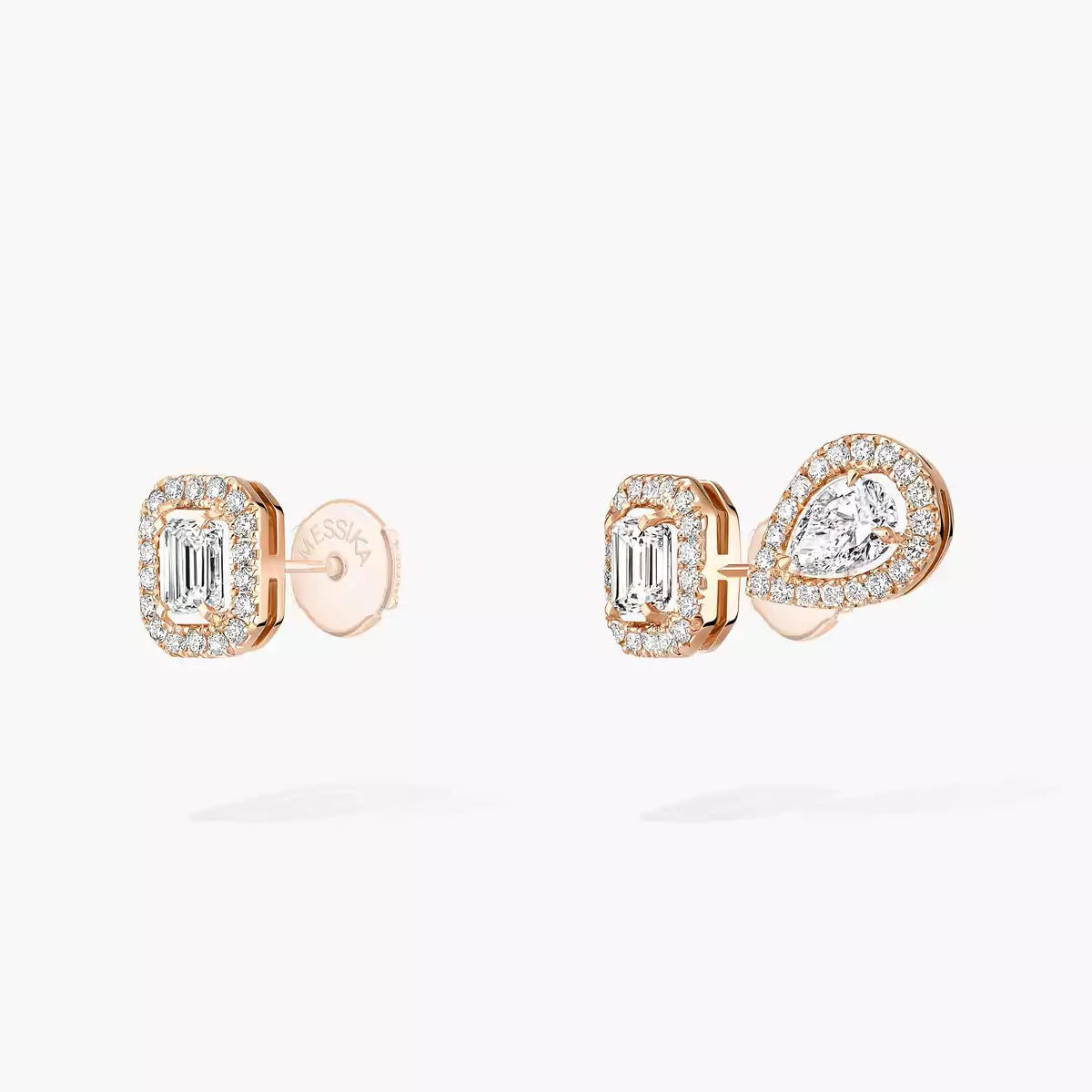 [Okajuri Jewelry]Diamond Earrings 0,10ct My Twin 1+2