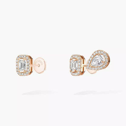 [Okajuri Jewelry]Diamond Earrings 0,10ct My Twin 1+2